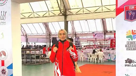 Kovancılar Hazar Spor Kulübü sporcusu dünya 3'üncüsü oldu