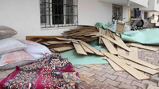 Meteorolojinin uyarıda bulunduğu Elazığ'da evleri su bastı