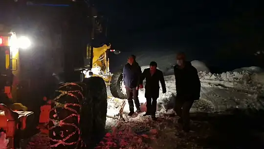 Mezrada mahsur kalıp ilaçları biten iki kardeşin imdadına kaymakam yetişti