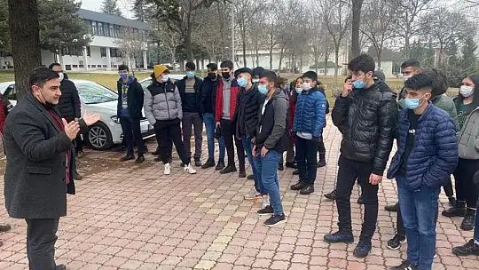 Öğrenciler Fırat Üniversitesini gezdi