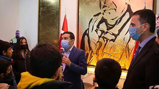 Şehit Fethi Sekin Külliyesinin ilk misafirleri çocuklar oldu