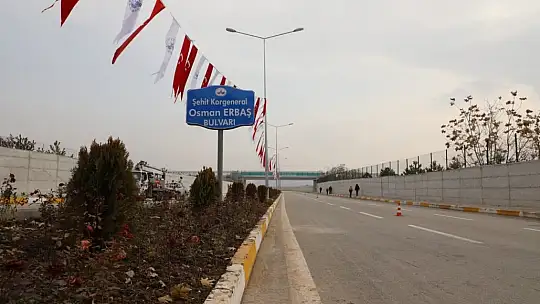 Şehit Korgeneral Osman Erbaş'ın adının verildiği bulvar açılışına katılan eşinin sözleri duygulandırdı