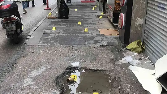 Şehrin göbeğinde silahlı çatışma: 2 yaralı