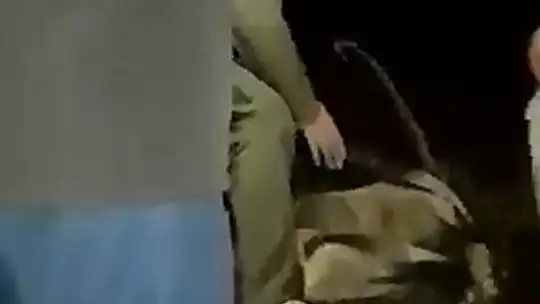 Tel örgülere takılan dağ keçisini köylüler ve jandarma kurtardı