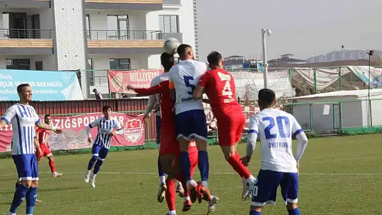HD Elazığ Karakoçan FK, Beyoğlu Yeni Çarşı FK ile 1-1 berabere kaldı