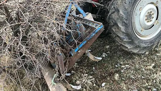 Traktör uçuruma uçtu: 1 ölü
