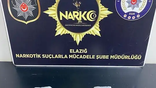 Üzerinden uyuşturucu madde çıkan şüpheli gözaltına alındı