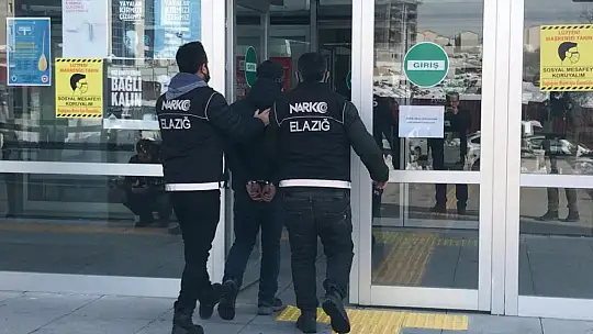 Valizinden 8 kilo uyuşturucu çıkan şüpheli gözaltına alındı