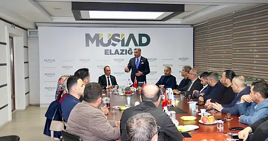 CHP'li Erol, Elazığ iş dünyasıyla buluştu