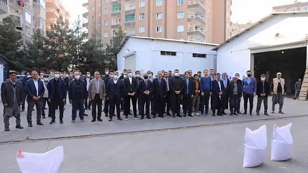 Diyarbakır'da çiftçiye 89 ton tohum desteği