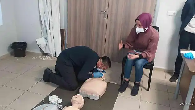 Diyarbakır'da ilk yardım eğitimi