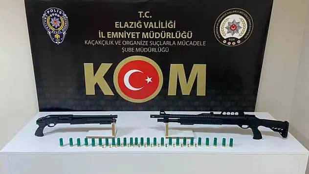 Elazığ'da 53 yıl kesinleşmiş hapis cezası bulunan 5 zanlı tutuklandı