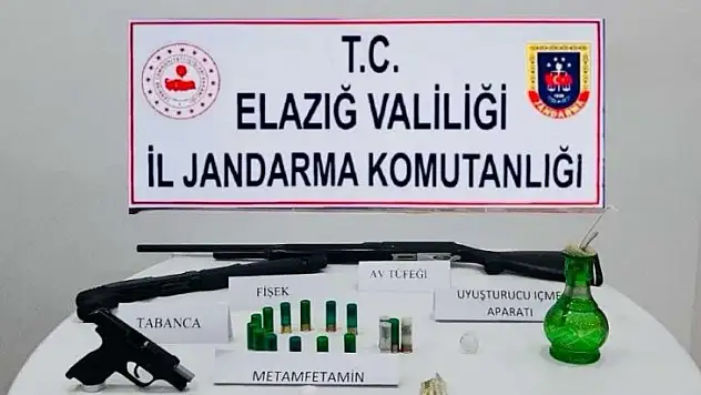 Elazığ'da uyuşturucu taciri yakalandı