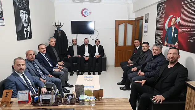 Elazığ İl Milli Eğitim Müdürü Şahin'den Türk Eğitim-Sen'e ziyaret