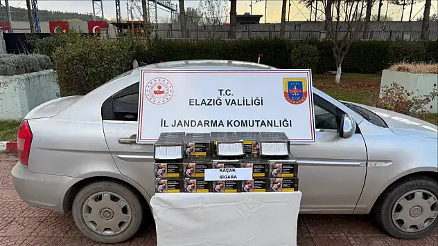 Elazığ jandarması kaçakçılara göz açtırmadı!