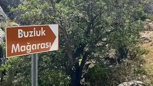 Harput'un jeolojik mucizesi: Yazın buz tutan, kışın ısıtan mağara! 'Buzluk Mağarası'