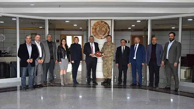 Komutan Altın'dan TSO ziyareti