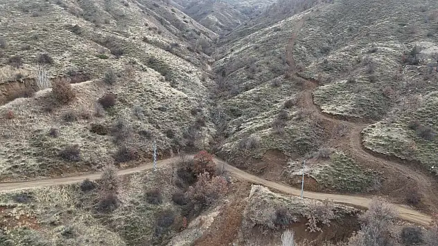 Kayısı üretiminin kalbi Baskil'de sulama altyapısı güçlendirildi