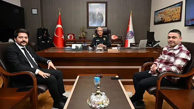 Türk Büro-Sen'den Emniyet Müdürü Karayel'e Ziyaret