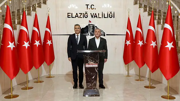 Ardahan Valisi Hayrettin Çiçek'ten, Vali Hatipoğlu'na ziyaret