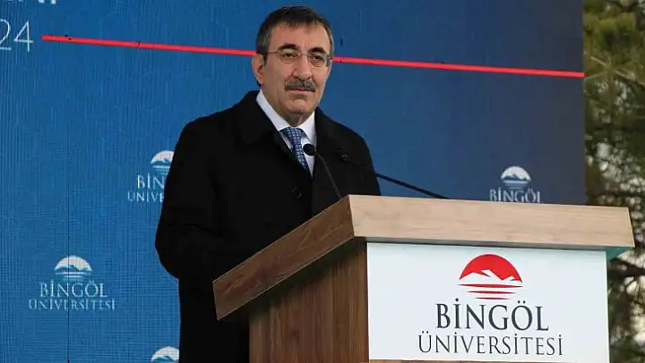 Cumhurbaşkanı Yardımcısı Yılmaz'dan Bingöl Üniversitesi'ne övgü!