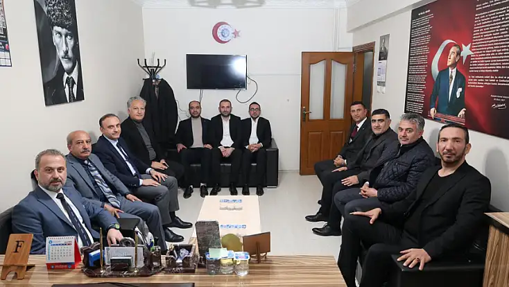 Elazığ İl Milli Eğitim Müdürü Şahin’den Türk Eğitim-Sen’e ziyaret