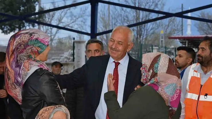 Başkan Mehmet Bayram, vatandaşlarla iftar yemeğinde buluştu