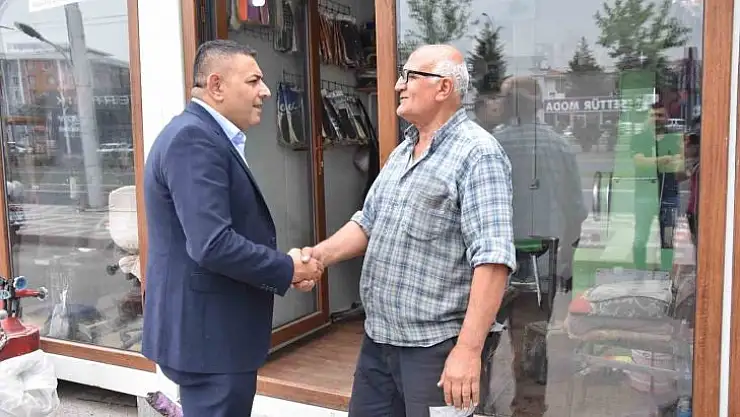 Başkan Sadıkoğlu: 'Esnafımız 21 metrekareye terk edilmiş durumda'