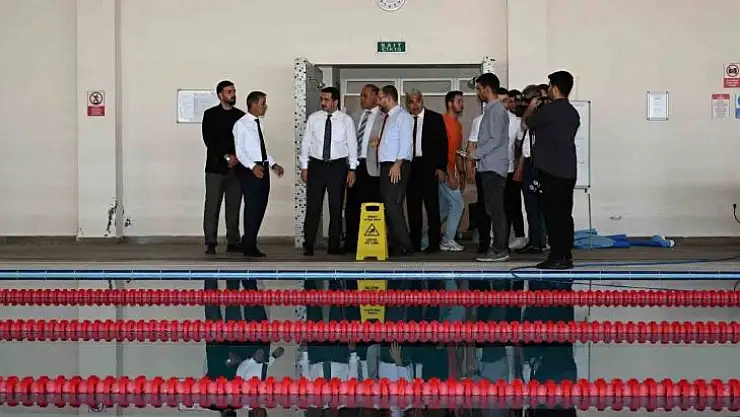 Başkan Taşkın, Sosyal Yaşam Merkezi'nde incelemelerde bulundu