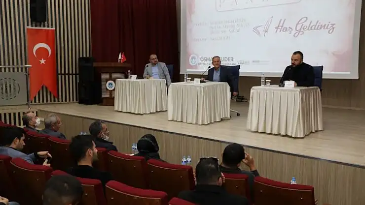 Battalgazi'de 'Ahmet Kekeç' paneli düzenlendi