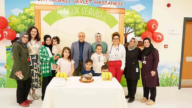 Battalgazi Devlet Hastanesi'nde 23 Nisan coşkusu