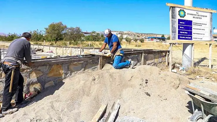 Büyükşehir Belediyesi, Dicle Huzurparkında çalışmalara başladı
