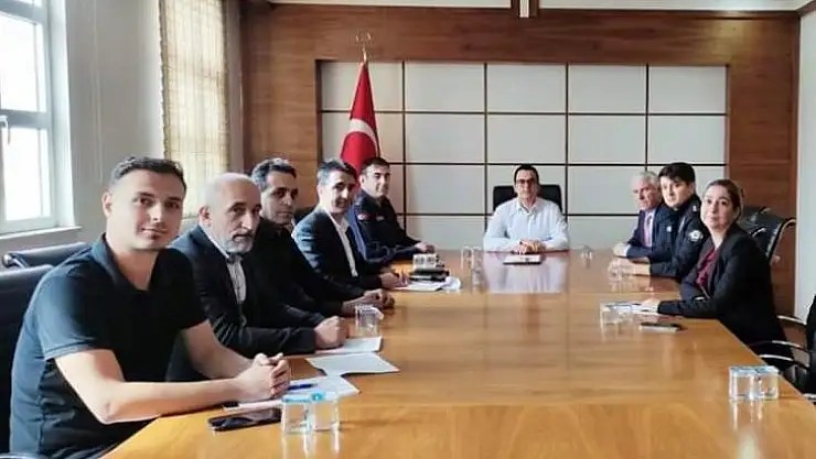 Çermik'te Cumhuriyetin 100. yılı kutlama etkinlikleri koordinasyon toplantısı