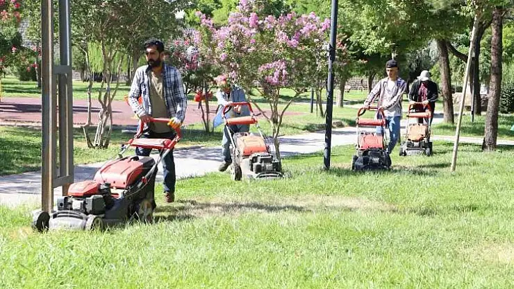 Diyarbakır'da 3 milyon 755 bin metrekarelik yeşil alan elden geçirildi