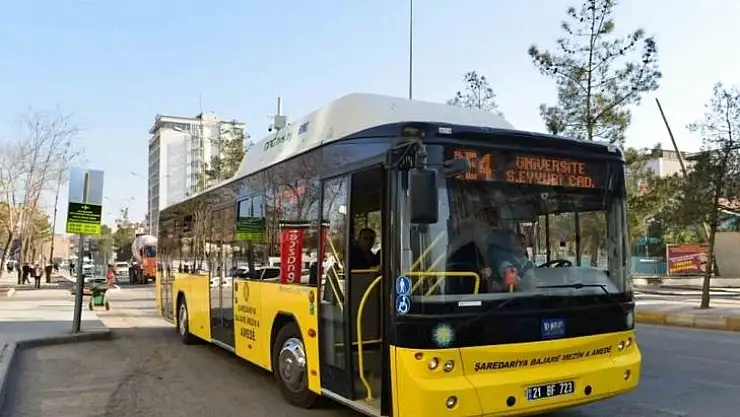 Diyarbakır'da bayramda ulaşım ücretsiz