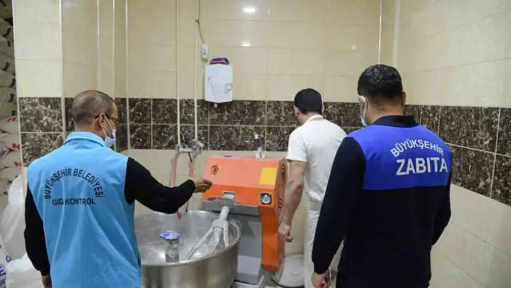 Diyarbakır'da fırınlarda Ramazan denetimi