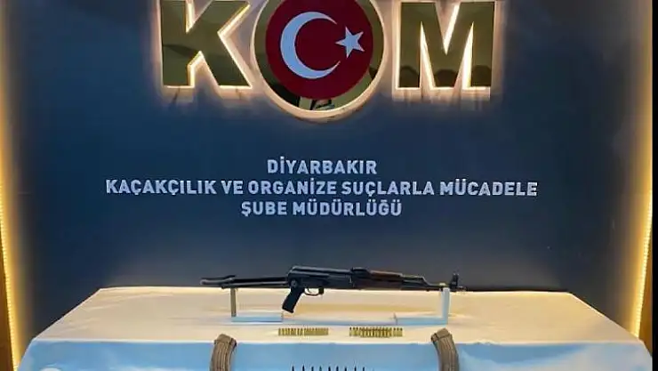 Diyarbakır'da gece kulübünde Kalaşnikof ele geçirildi, iş yeri sahibi tutuklandı