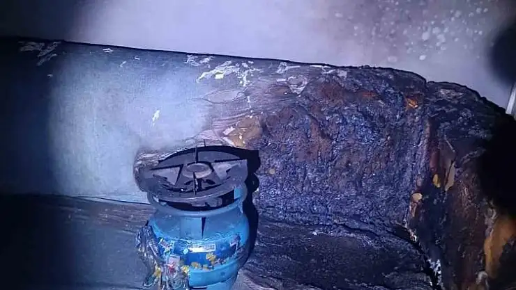 Diyarbakır'da kiracı tüple evi tuzaklayarak ateşe verdi