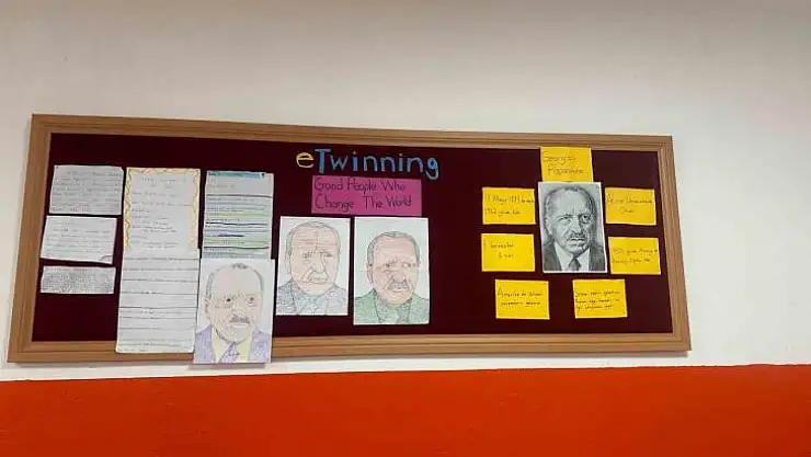 Diyarbakır'da öğrenciler 7 ülkenin ortak olduğu proje ile bilim insanlarını öğreniyor