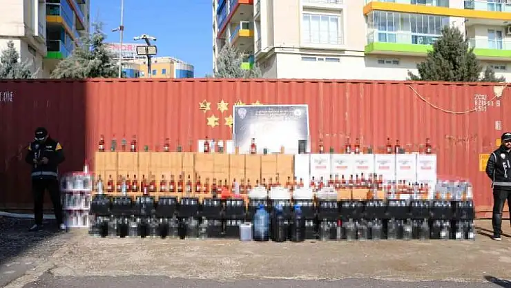 Diyarbakır'da yılbaşı öncesi sahte alkol operasyonu: 1 kişi tutuklandı