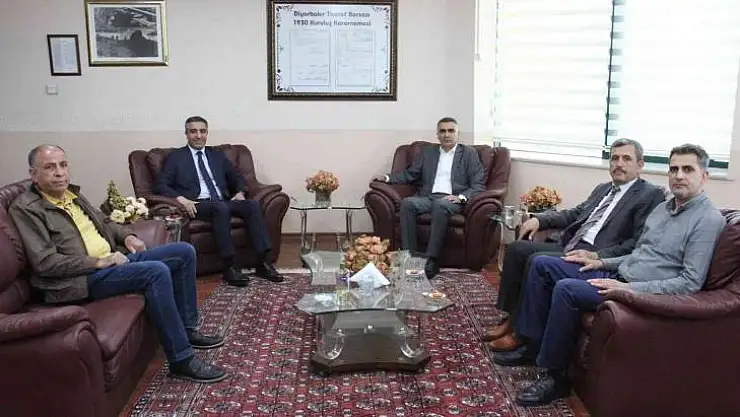 Diyarbakır Ticaret Borsası SGK İl Müdürünü ağırladı