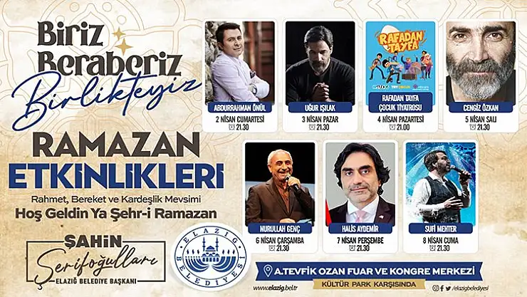 Elazığ Belediyesi Ramazan ayına hazır