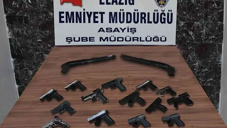 Elazığ'da asayiş ve şok uygulamaları: 124 kişi yakalandı