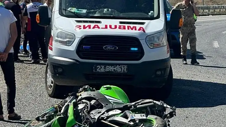 Elazığ'da motosiklet devrildi: 1 ölü