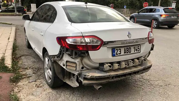 Elazığ'da trafik kazası: 1 yaralı