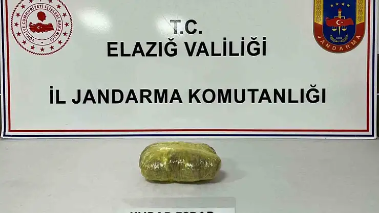 Elazığ'da uyuşturucu taciri yakalandı