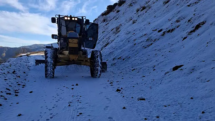 Elazığ İl Özel İdaresi karla mücadele sezonunu başlattı