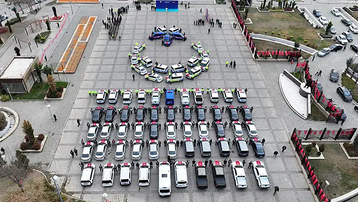 Elazığ'ın güvenlik filosu yenilendi