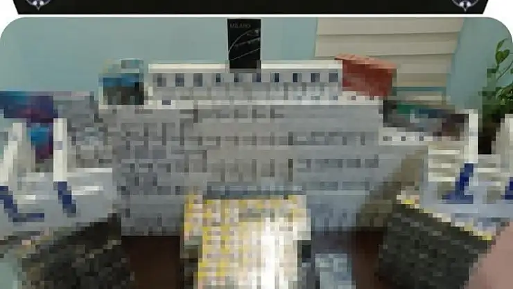 Ergani'de 2 bin 167 paket kaçak sigara ele geçirildi