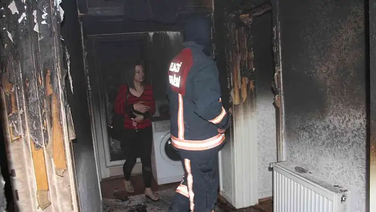 Eski sevgilisinin evini benzin döküp ateşe verdi